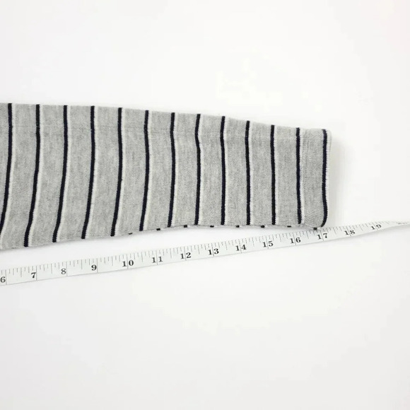 LNA Brushed Divergence Striped Open Front Cardigan S - Picture 7 of 10